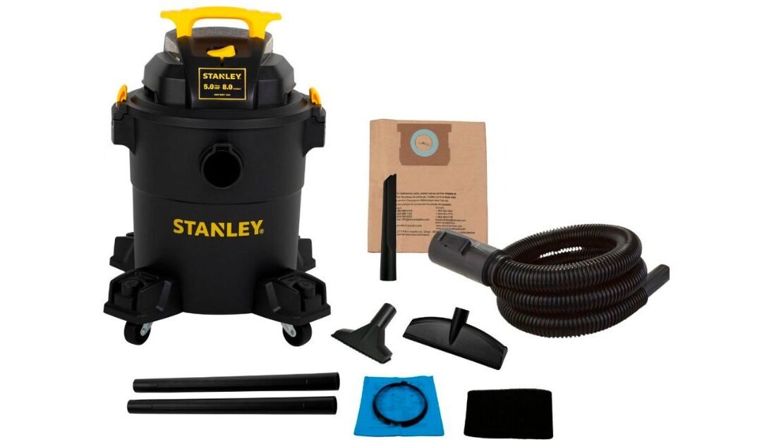 Vacuum Stanley para Seco/Húmedo de 6 galones SOLO $44.99 (Reg. $80)