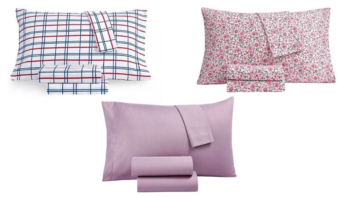 Set de Sábanas de 3-Piezas Twin SOLO $9.99 (Reg $30)