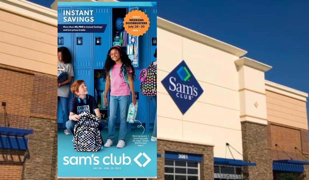 Evento de Ahorros Instantáneos de Sam’s Club | Julio 26 – Agosto 20