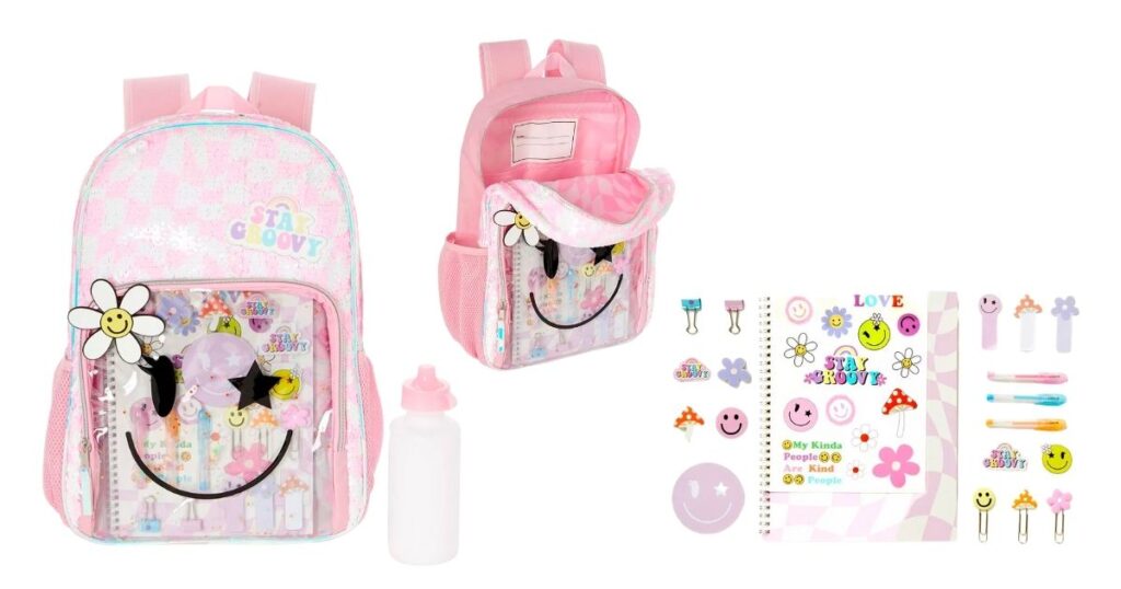 Bulto-Backpack-Inmocean-Flower-Checker-Emoji