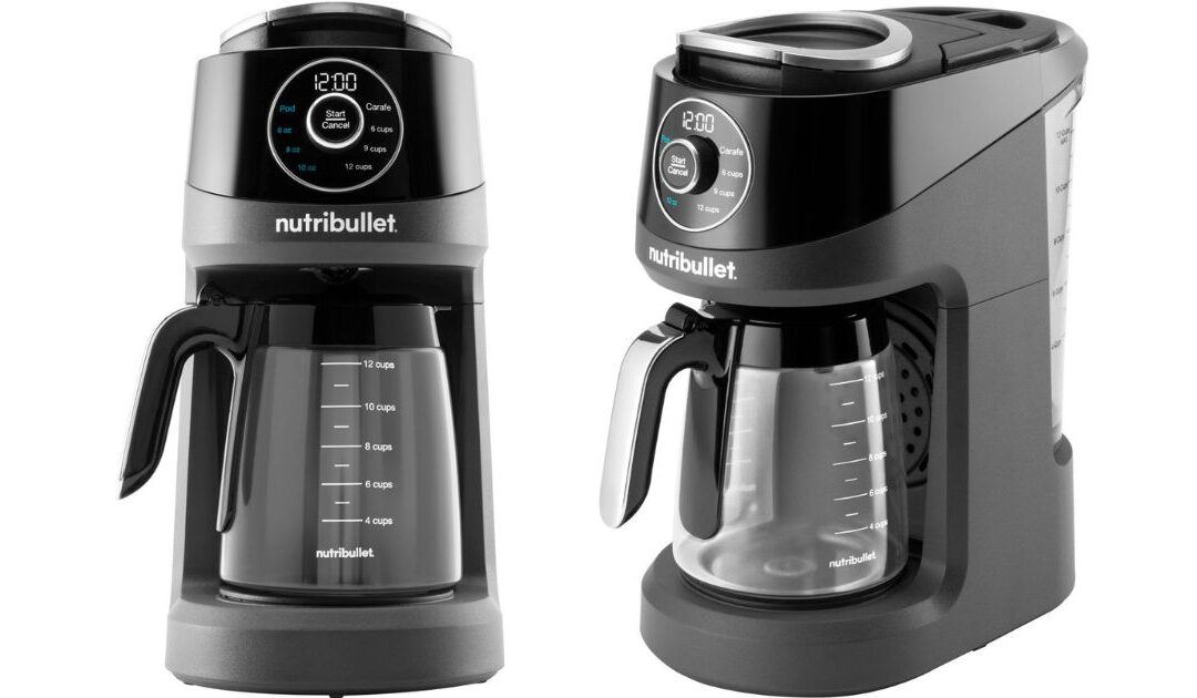 Cafetera NutriBullet para 12 tazas SOLO $39.99 en Best Buy (Reg. $140)