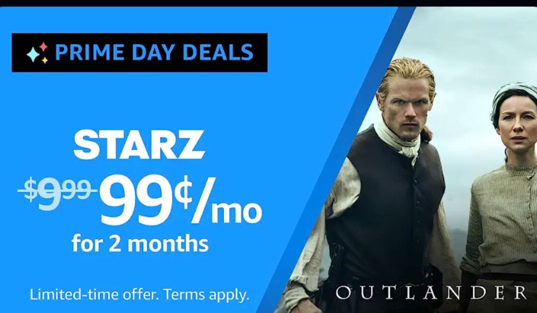 80% Off en Canales Prime – SOLO $0.99 (Starz, Cinemax & Más)