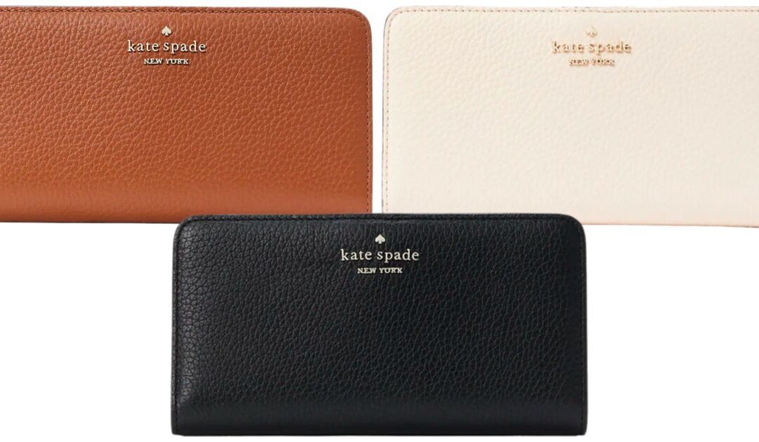 Kate Spade Dumpling Large Slim Bifold Wallet a solo $50 (Reg $179)