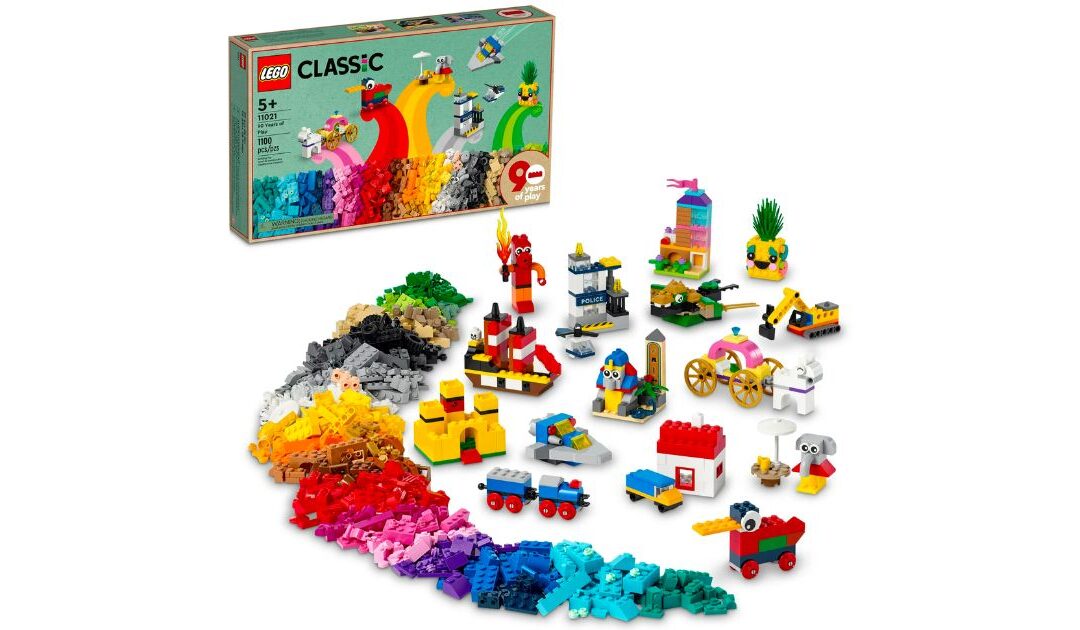 Set de LEGO Classic de 1,100-Piezas SOLO $25 (Reg $50)