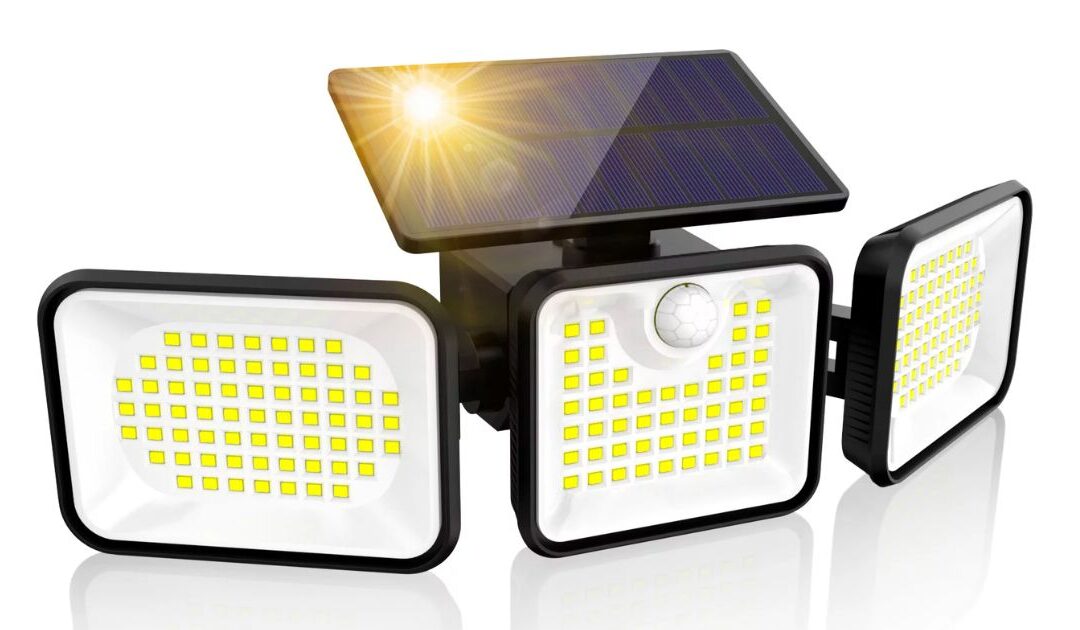 Luces Solares con Sensor de Movimiento a solo $20.09 en Walmart (Reg. $40)