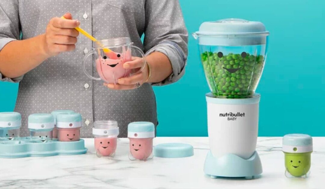 Nutribullet Baby Food Blender SOLO $55 en Walmart