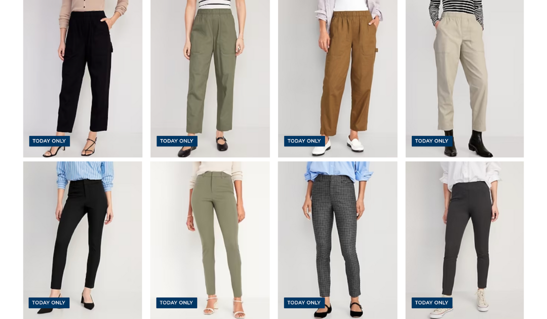 Pantalones Para Mujeres al 50% de Descuento en Old Navy