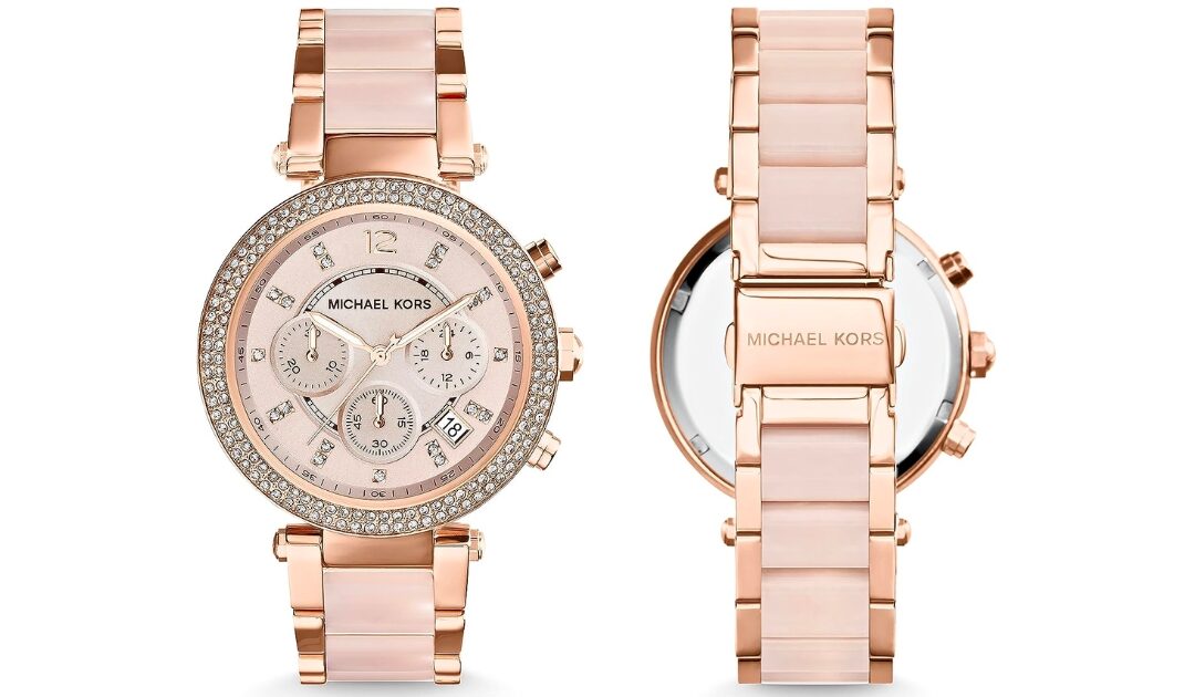 Reloj Michael Kors Parker en Stainless Steel SOLO $99 (Reg $295)