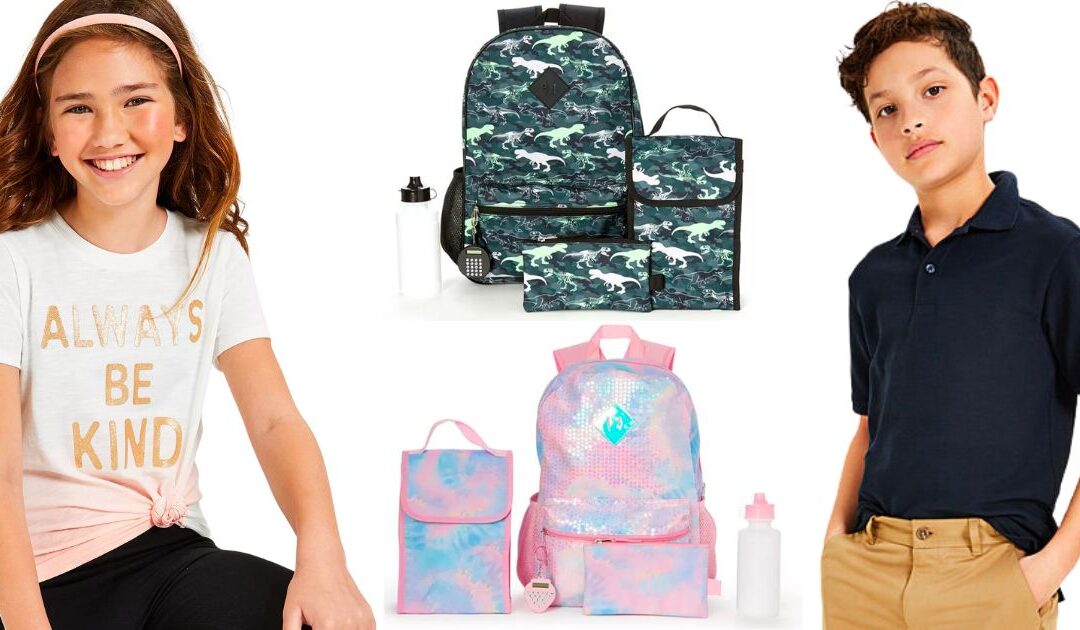 Macy’s tiene HASTA un 50% Off en Ropa Para la Escuela