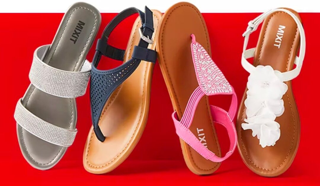 Sandalias en JCPenney DESDE $5.99