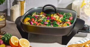 Sartén Eléctrico Antiadherente Cooks de 12" x 12"