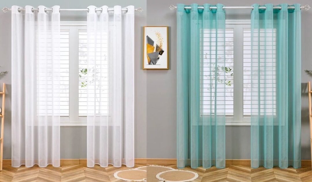 Set de 2 Cortinas Latitude Run Diyon Polyester Sheer a solo $19.99 (Reg $29) y Envío GRATIS