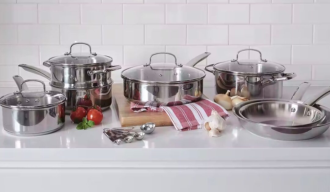 Set de Cocina Cooks de 15-Piezas en Stainless Steel SOLO $79.99 en JCPenney (Reg. $220)