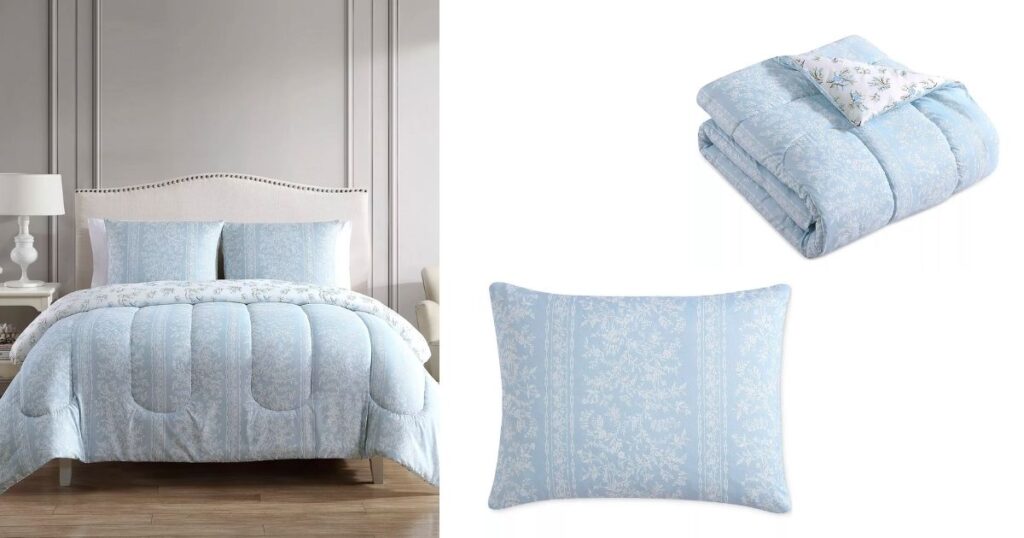 Set-de-Comforter-Reversible-Hallmart-Collectives-Florina-de-3-Piezas
