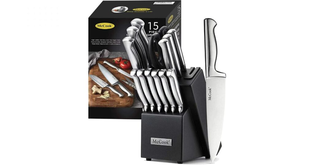 Set de Cuchillos McCook 15 piezas