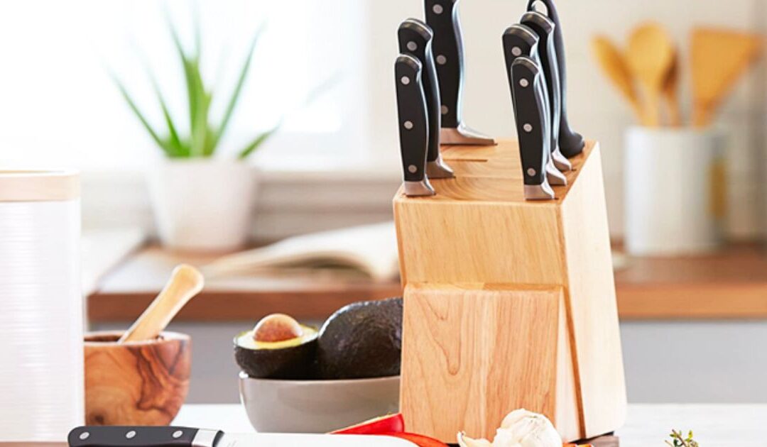 Set de Cuchillos de 9-Piezas Amazon Basics SOLO $19.57 (Reg $29)