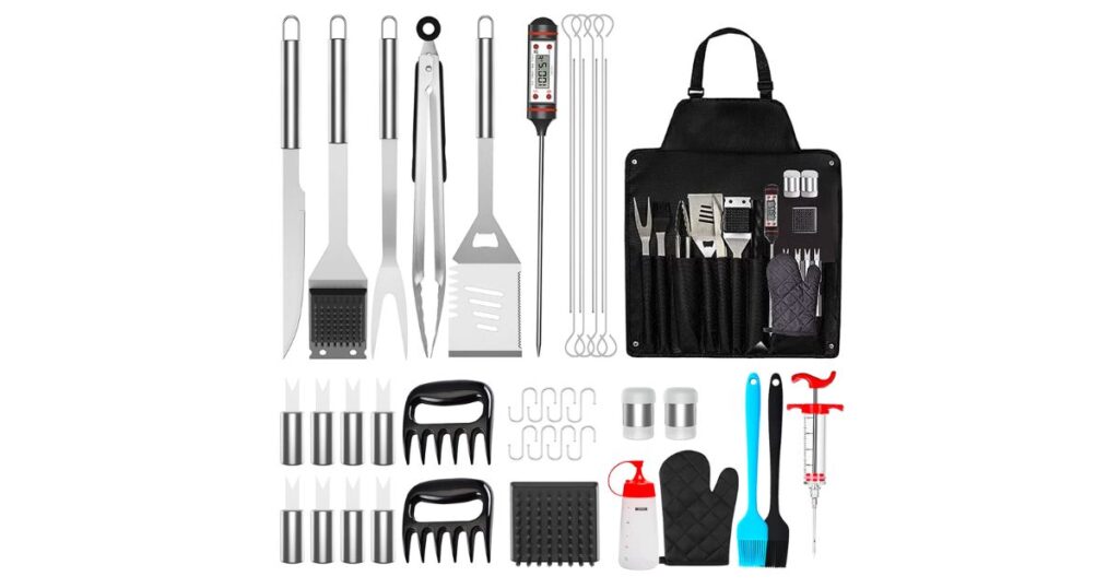 Set de Herramientas para BBQ de 41-Piezas