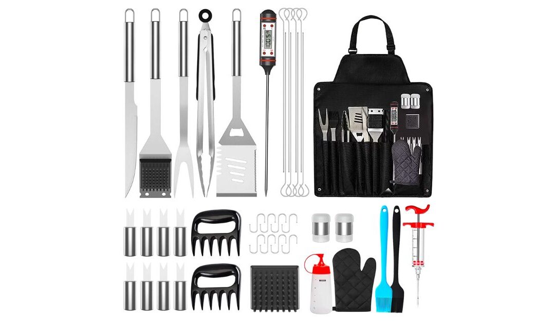 Set de Herramientas para BBQ de 41-Piezas a solo $35.99 en Walmart (Reg. $53)