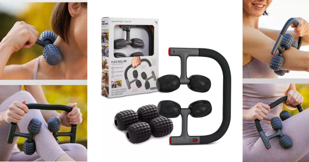 Sharper-Image-Flex-Roller-Modular-Massager