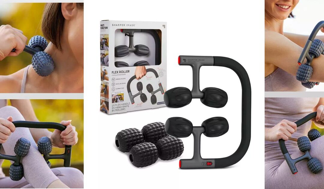 Sharper Image Flex Roller Modular Massager a solo $19.99 (Reg. $39.95)