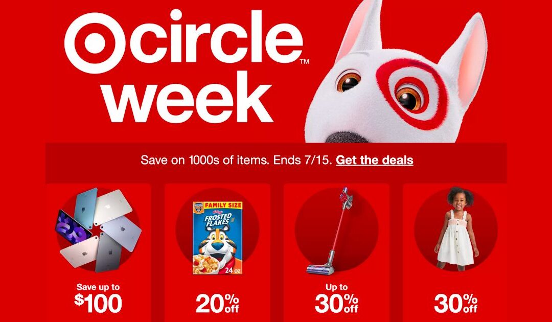 La Semana de Target Circle Está VIVO | Muchos Ahorros Ahora