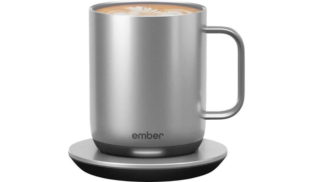 Taza Inteligente Ember con Control de Temperatura 10-Oz SOLO $99.99 en Best Buy (Reg. $150)