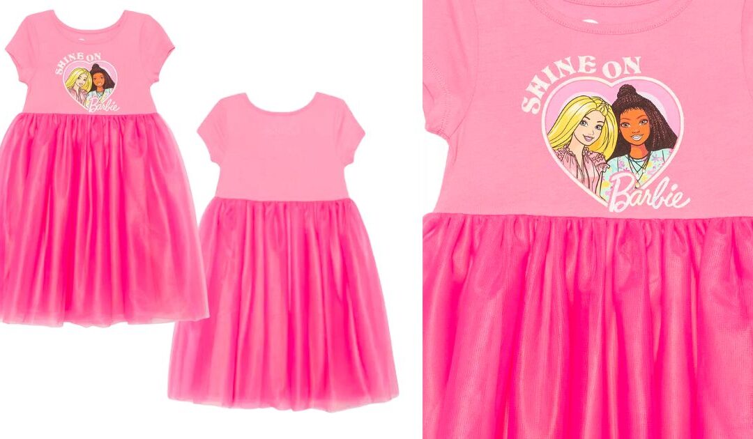 Vestido Barbie Shine On a solo $25.20 (Reg. $42)