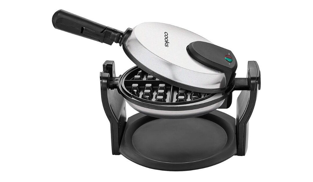 Wafflera Giratoria Cooks SOLO $14.99 en JCPenney (Reg. $60)