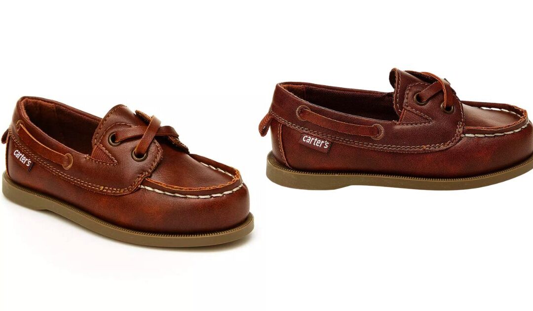 Zapatos Carters Toddler Bauk a solo $25.20 (Reg. $36)