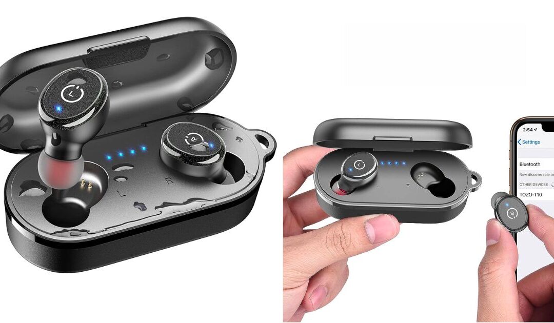Audifonos Inhalámbricos TOZO T10 Bluetooth 5.3 a solo $18.99 (Reg. $39.99)