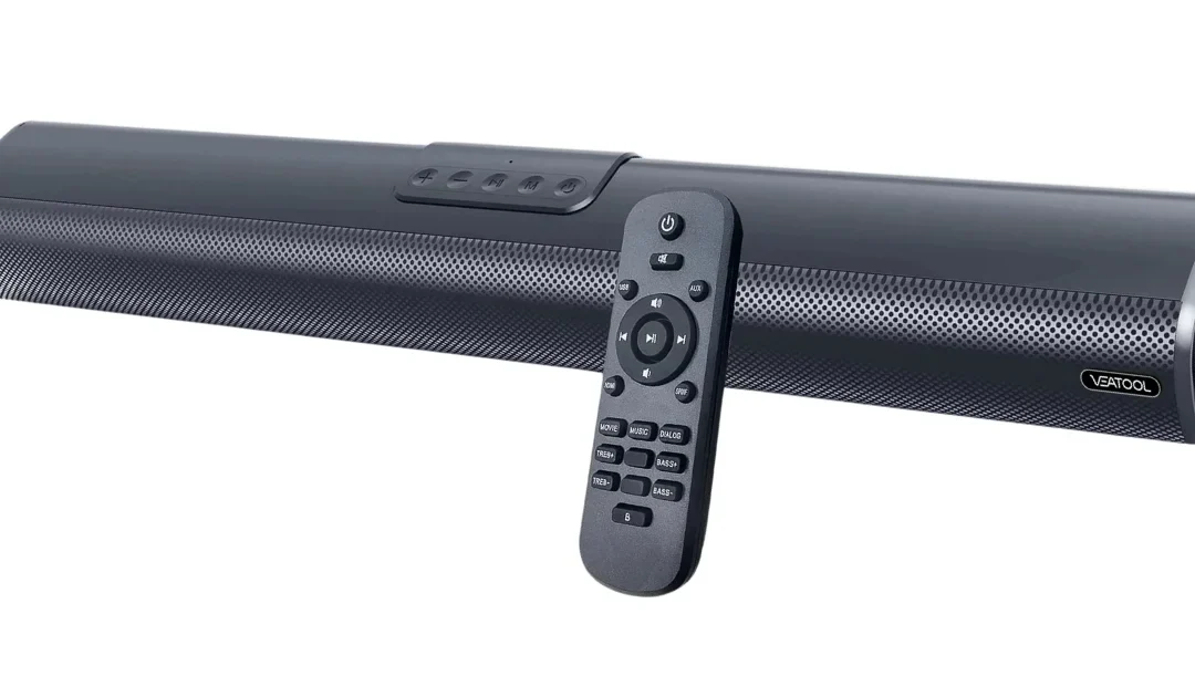 Barra de Sonido VEAT00L con Subwoofer SOLO $44.99 (Reg. $200)