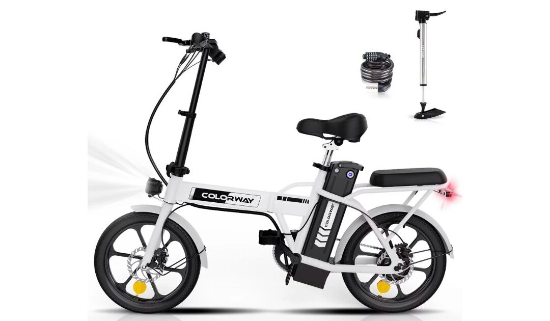 Bicicleta Eléctrica COLORWAY SOLO $459.99 en Walmart (Reg. $1,000)