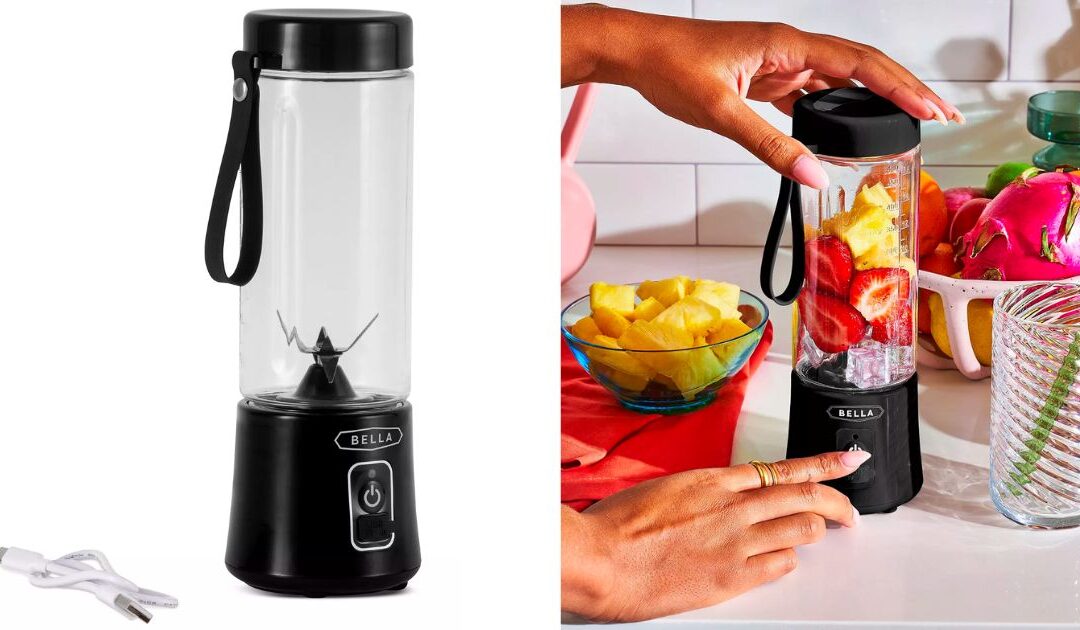 Blender Portátil Bella a solo $25.19 en Macy’s (Reg. $40)
