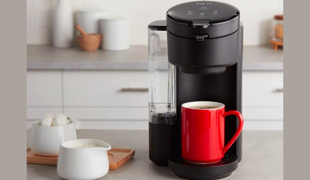 Cafetera Instant Pot Para K-Cup Pods y Café Molido SOLO $25 (Reg $76)