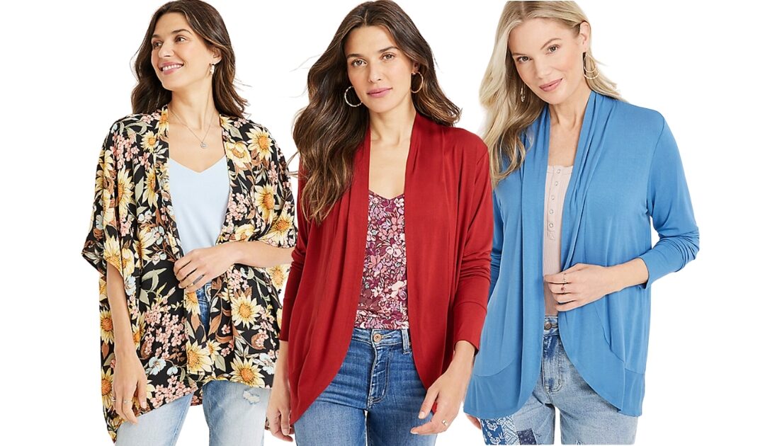 Cardigans, Camisetas y Más a SOLO $10 HOY 8/5 Solamente | Incluye Tallas Grandes