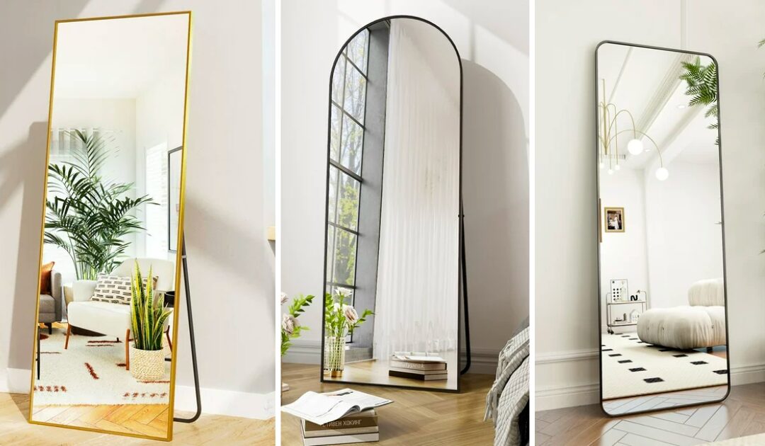 Nuevas Rebajas – Espejos de Cuerpo Entero y de Pared DESDE $39.99 en Walmart