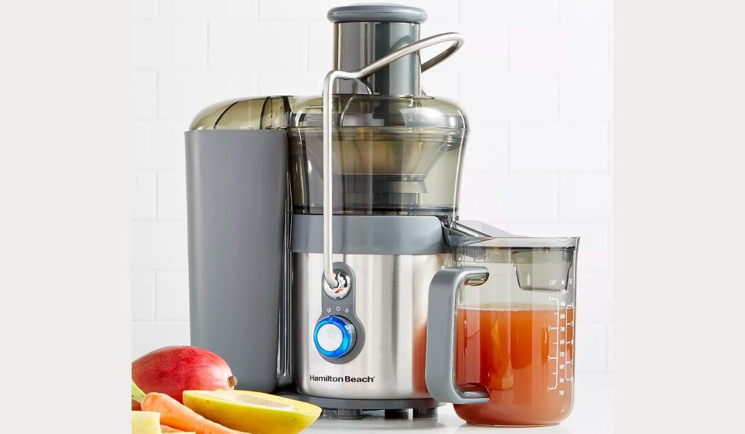 Extractor de Jugo Hamilton Beach Premium SOLO $107.99 en Macy’s (Reg. $150)