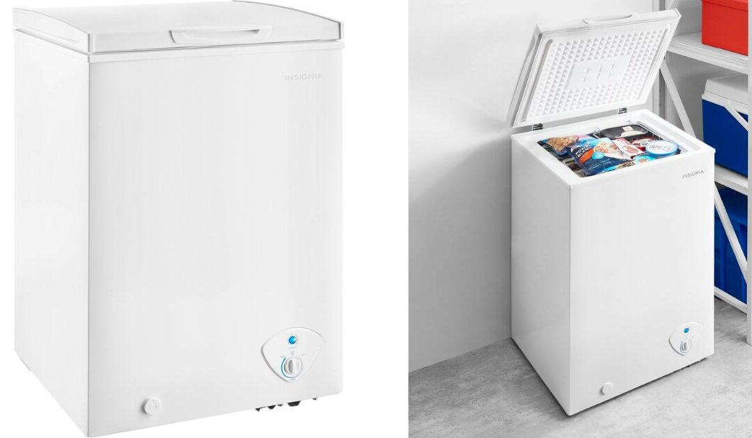 Freezer Insignia 3.5 Cu. Ft. SOLO $139.99 en Best Buy (Reg. $200)