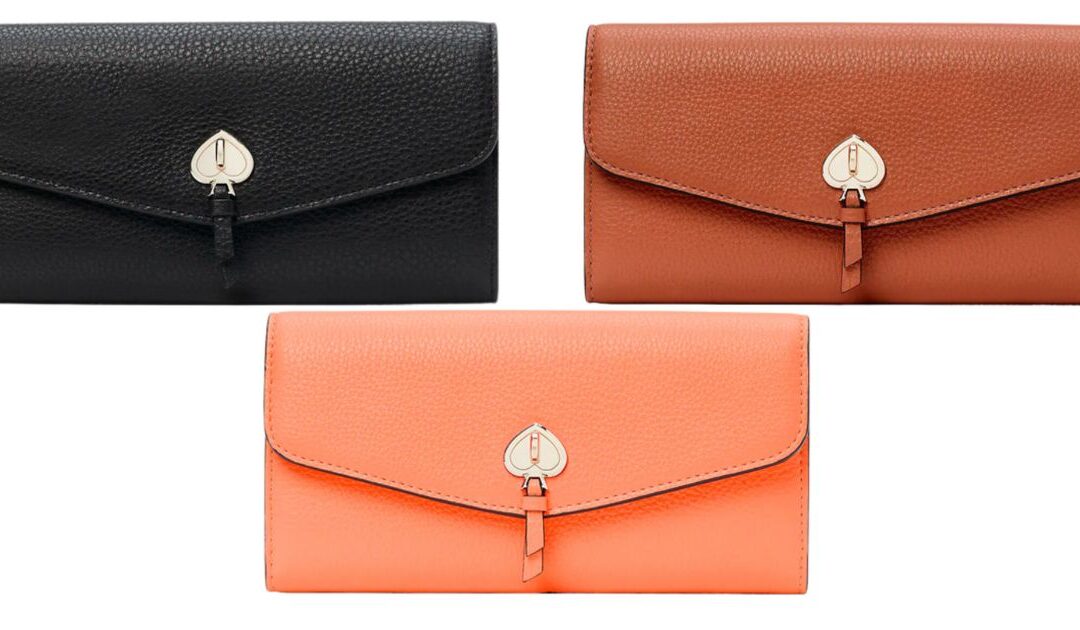 Kate Spade Marti Large Slim Flap Wallet SOLO $69 (Reg. $249)