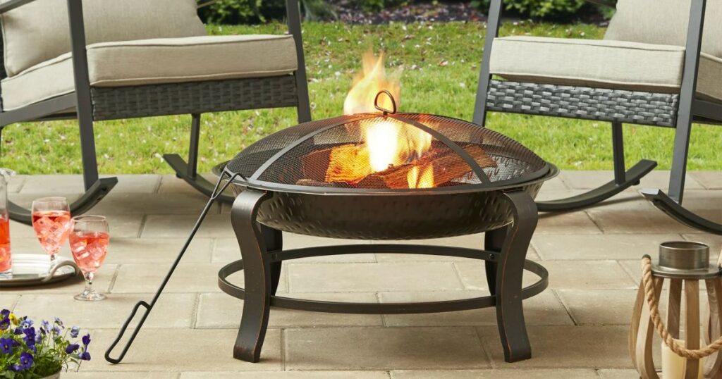 Mainstays Owen Park 28-in Round Fire Pit