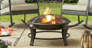 Mainstays Owen Park 28-in Round Fire Pit