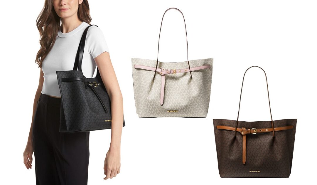 Michael Kors Emilia Tote Bag SOLO $95.20 (Reg $558)