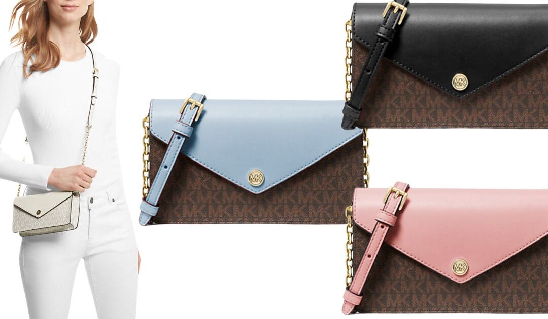 Michael Kors Envelope Crossbody Bag SOLO $89 (Reg $398)
