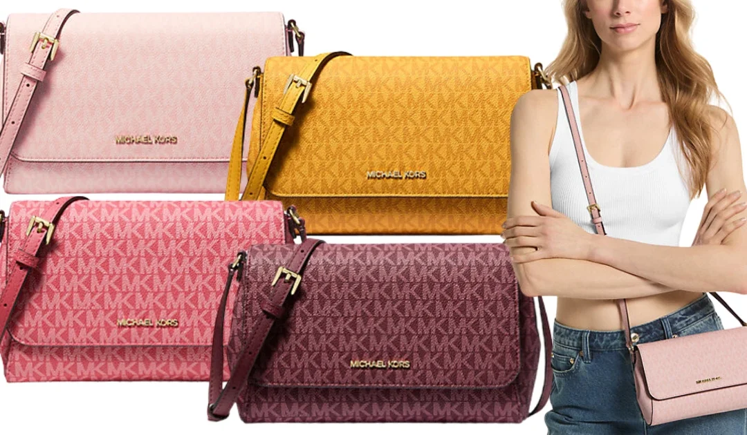 Michael Kors Medium Logo Convertible Crossbody Bag SOLO $55.20 (Reg. $398)