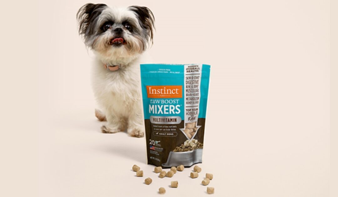 Muestra GRATIS de Raw Boost Mixers Multivitamin Para Perritos