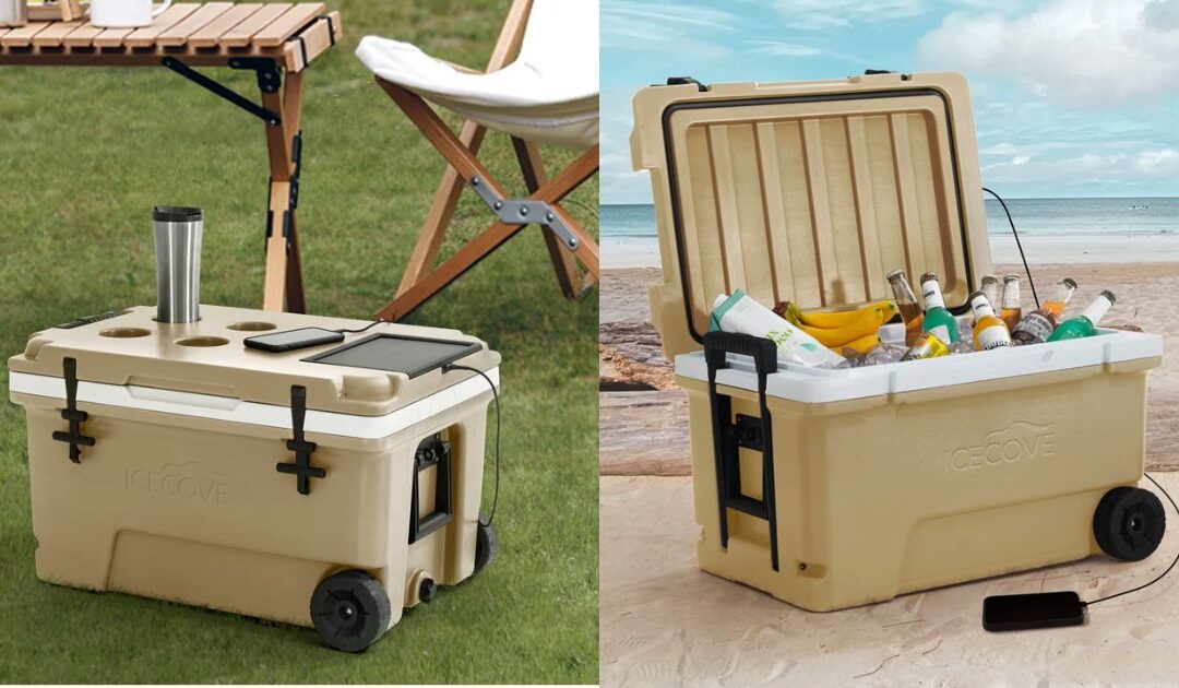 Nevera Sunjoy 60 Qt. Solar Cooler a solo $79.79 (Reg $373.99) en Wayfair