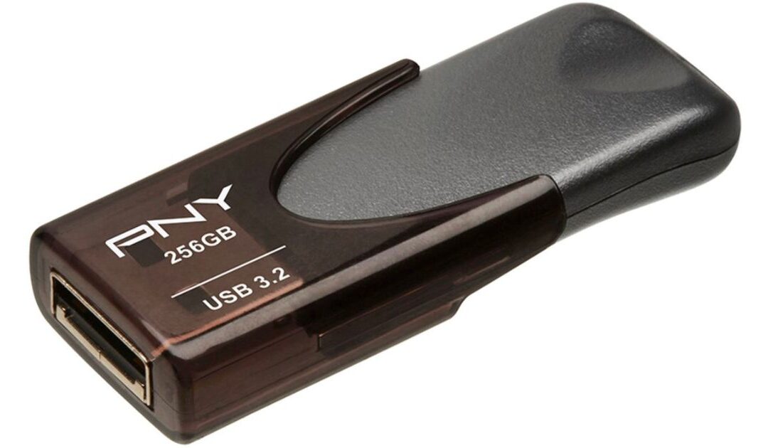 PNY Elite Turbo Attache 4 256GB USB 3.2 Flash Drive SOLO $15.99 (Reg. $43)