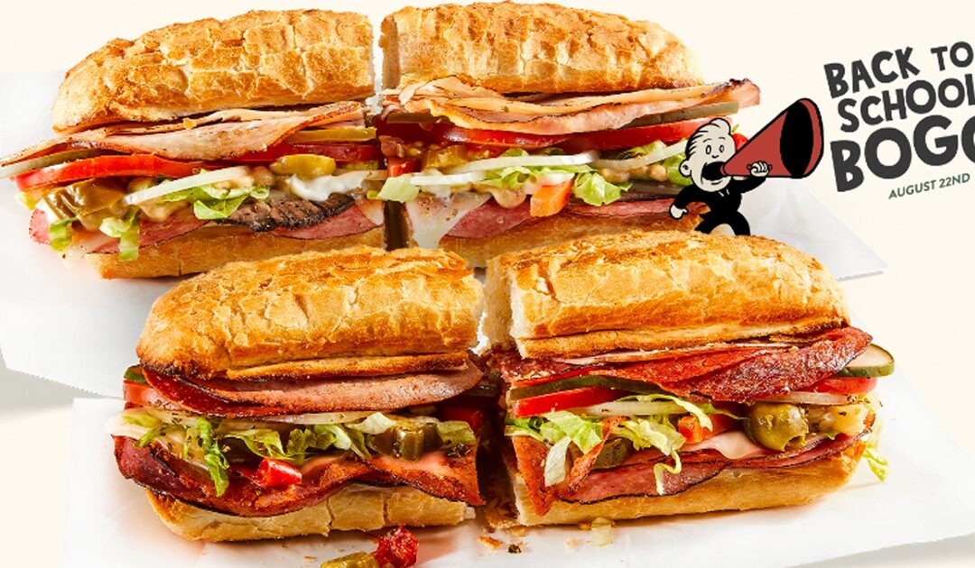 Potbelly Sandwiches – Compra 1 y Llévate 1 GRATIS