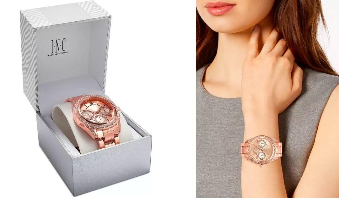 Reloj Pulsera I.N.C. International Concepts 41mm a solo $19.73 en Macy’s (Reg. $50)