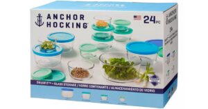 Set-de-Almacenamiento-Anchor-Hocking-de-24-Piezas